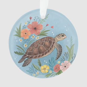 L'illustration d'une tortue de mer