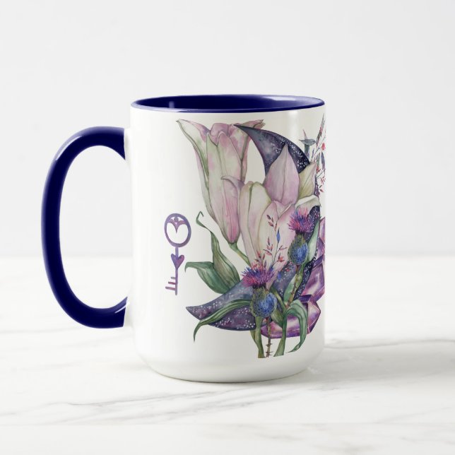 Lilly Crystal Moon Coffee Mug (Gauche)
