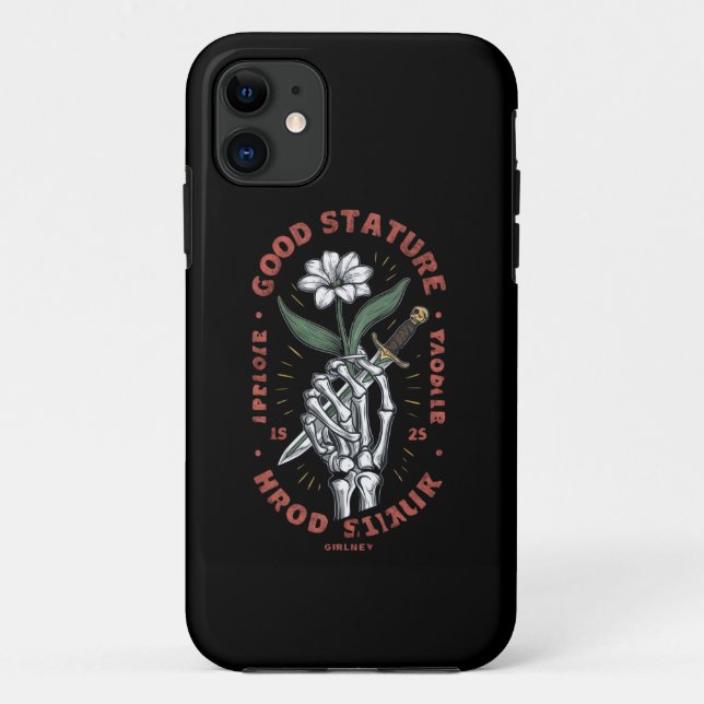 Lilly de Valley Flower détenu par aiPhone / coque  (Dos)