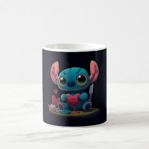 Lilo et Stitch Valentine Hearts Graphic Mug