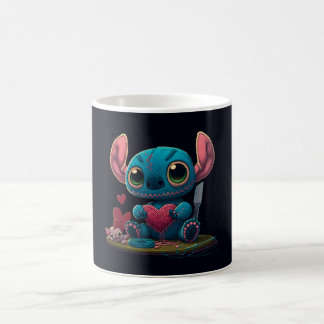 Lilo et Stitch Valentine Hearts Graphic Mug