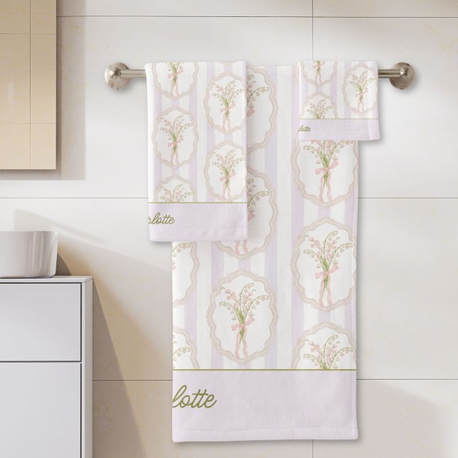 Lily de la Vallée Personnalisé Aquarelle (Créateur téléchargé)