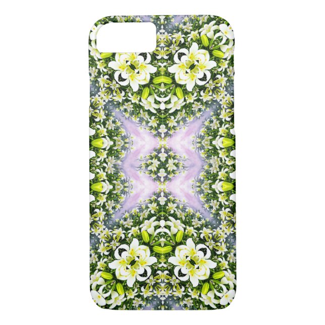 Lily Flower Design pour iPhone / coque ipad (Dos)