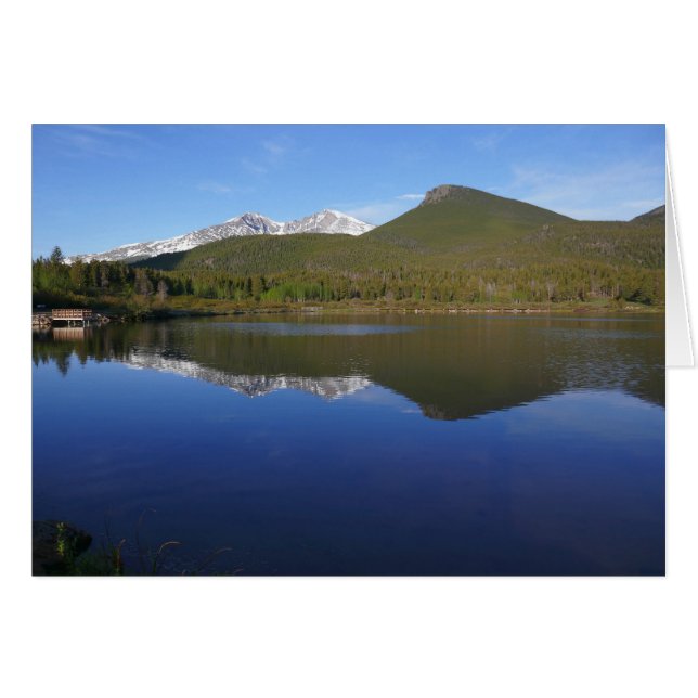 Lily Lake à Rocky Mountain National Park (Devant horizontal)