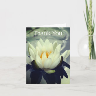 Lily Lotus Carte de remerciements
