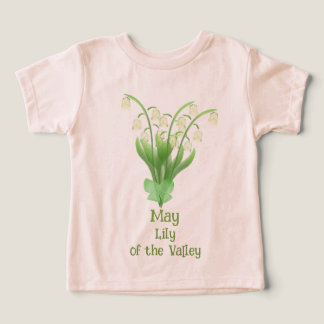 Lily Of the Valley Aquarelle Anniversaire de Mai