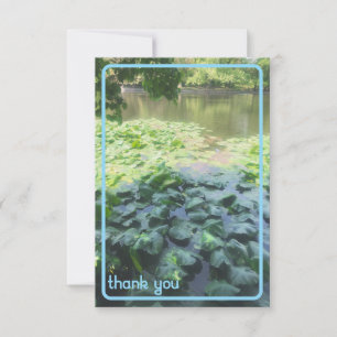 Lily Pad Carte de remerciements