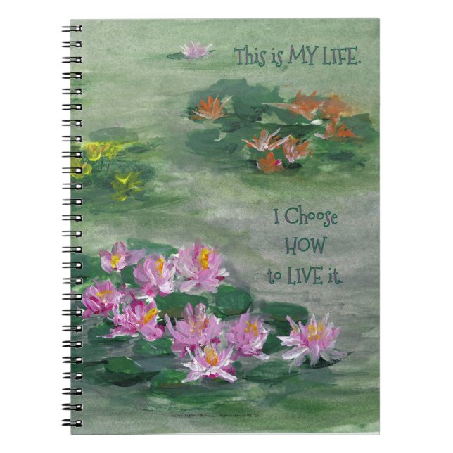 *'LiLy Pond' Carnet de conception (Devant)