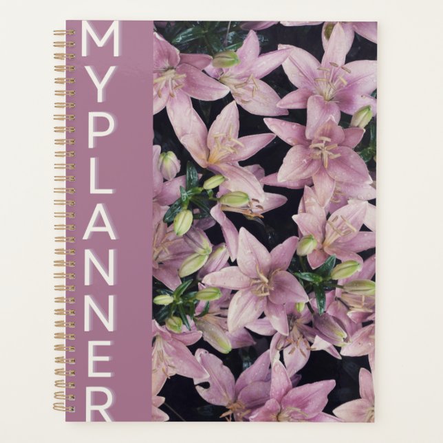 Lily Rose Élégant "Mon Planificateur" (Devant)