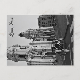 Lima, Pérou Carte postale Vintage