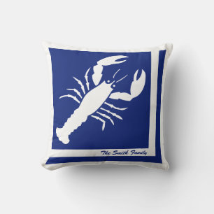 L'image de homard a personnalisé le coussin de