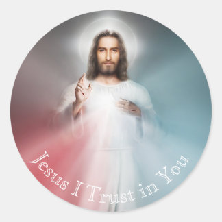 L'image de la miséricorde divine Autocollant vinyl