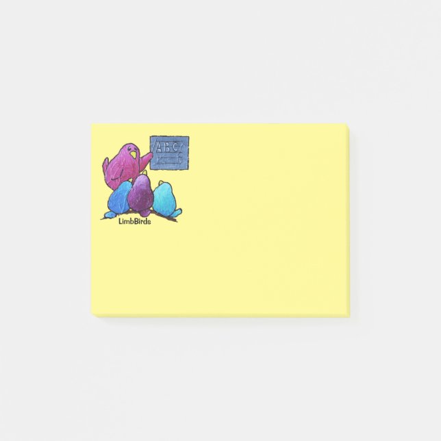 LimbBirds Post-it® Notes 4 x 3 (Devant)