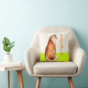 Lime Sneaky comme un Coussin Fox Fox