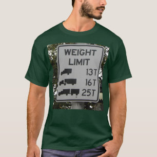 Limite de poids t-shirt