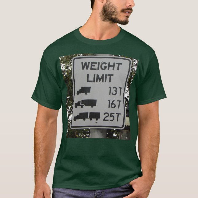 Limite de poids t-shirt (Devant)
