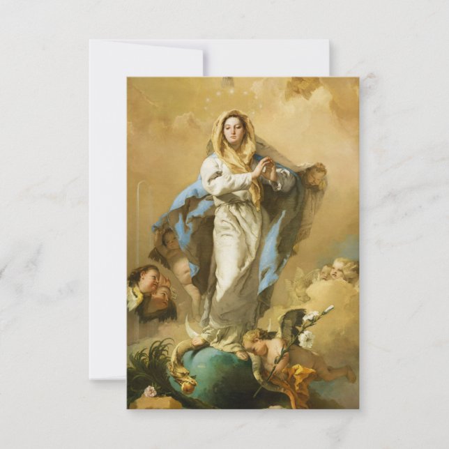 L'Immaculée Conception par Giovanni B. Tiepolo (Devant)