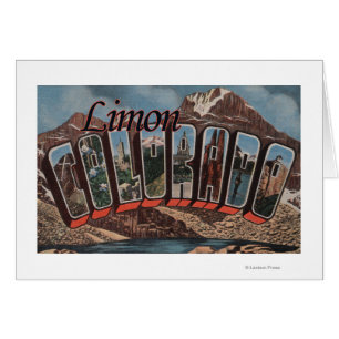 Limon, lettre ScenesLimon, Co de ColoradoLarge