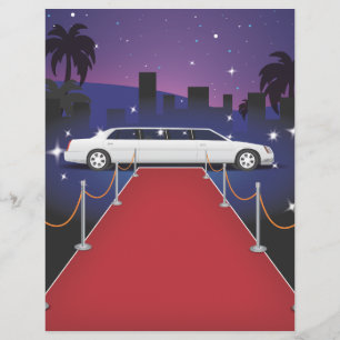 Limousine de la célébrité du tapis rouge