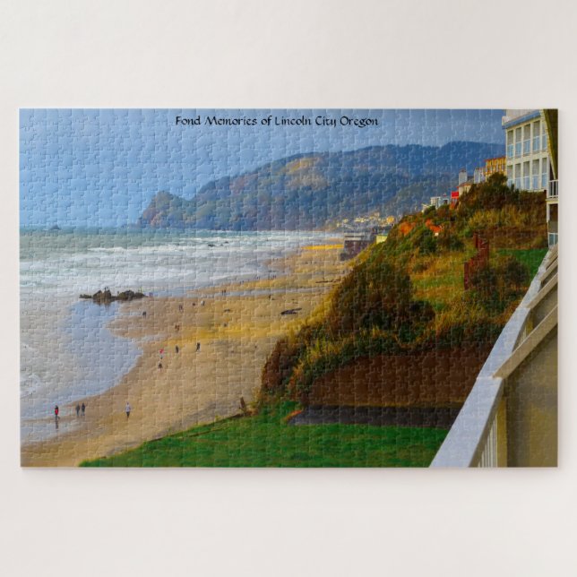 Lincoln City Oregon. Puzzle (Horizontal)