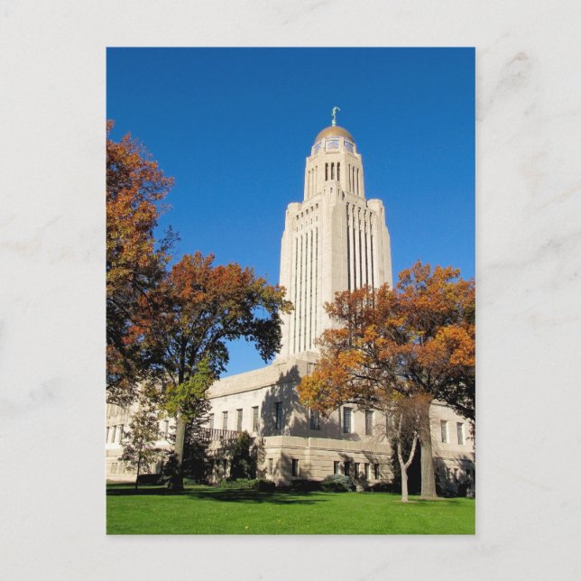 Lincoln, NE State Capitol carte postale #1n 000100 (Devant)