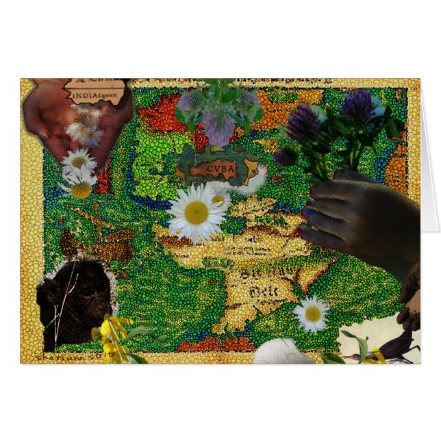 L'Inde et le Cuba (Devant horizontal)