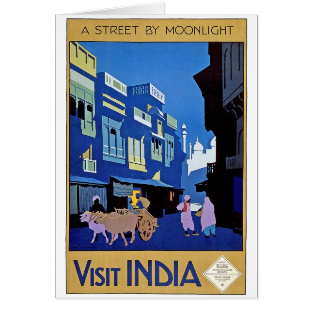 L'Inde - Vintage voyage - visite Inde (Devant)