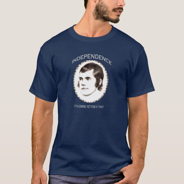 L'indépendance 2 de Robert Burns pour le T-shirt (Devant)