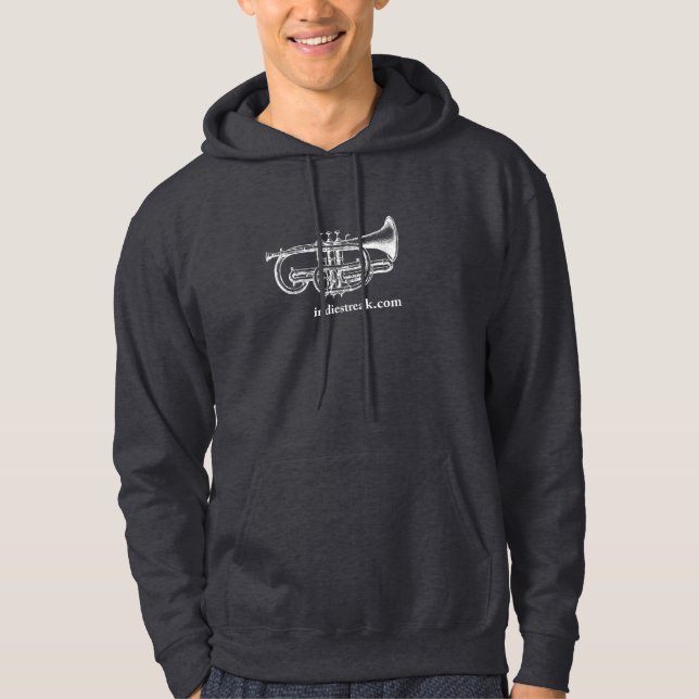 L'indépendant sonne de la trompette sweat - shirt (Devant)