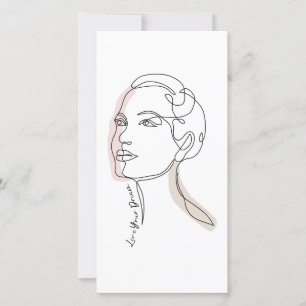 Line Art Dessin de femme - Vivez vos rêves