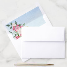 Liner d'enveloppe de Mamma Mia florale italienne
