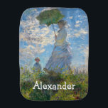 Linge De Bébé Claude Monet - La Promenade, Femme avec un Parasol<br><div class="desc">La Promenade,  Femme avec un Parasol / Madame Monet et son fils / La Promenade / La Femme a l'ombrelle - Claude Monet,  1875</div>