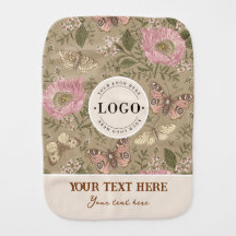 Monogramme botanique Fleur sauvage moderne et tend