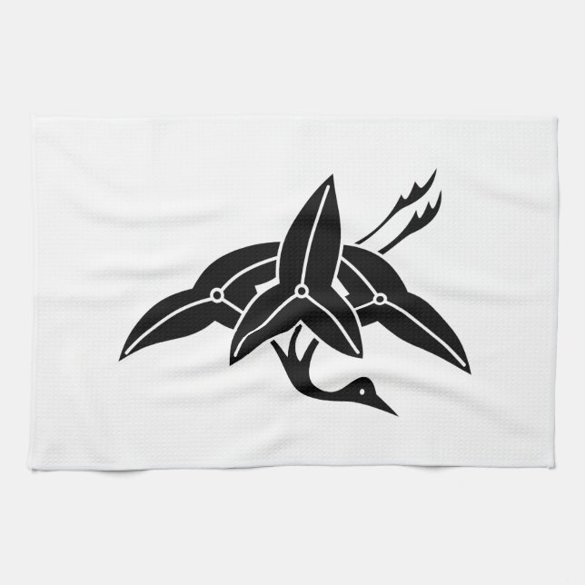 LINGE DE CUISINE 沢瀉鶴 (Horizontal)