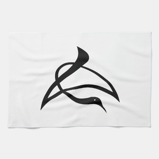 LINGE DE CUISINE 長の字鶴 (Horizontal)