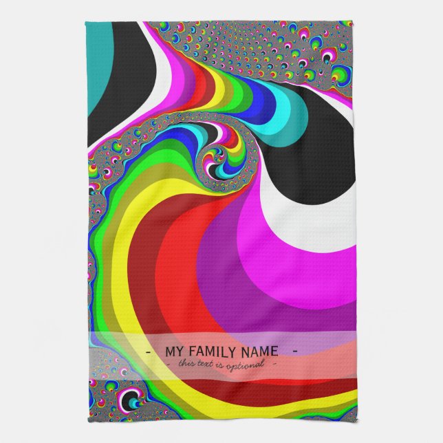 Linge De Cuisine 040 Obama - Art Fractal (Vertical)