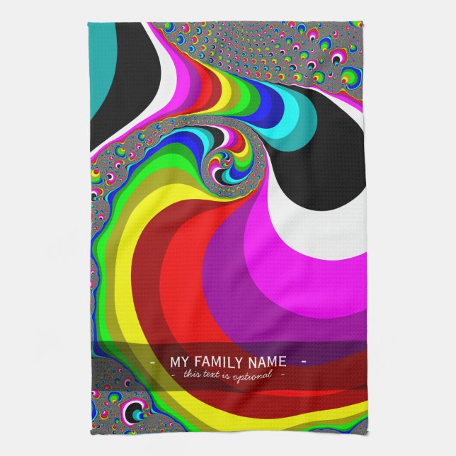 Linge De Cuisine 040 Obama - Art Fractal (Vertical)