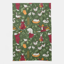 12 Jours de Noël Folk Art Animal