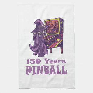Linge De Cuisine 150 Ans Pinball Wizard Arcade Anniversaire