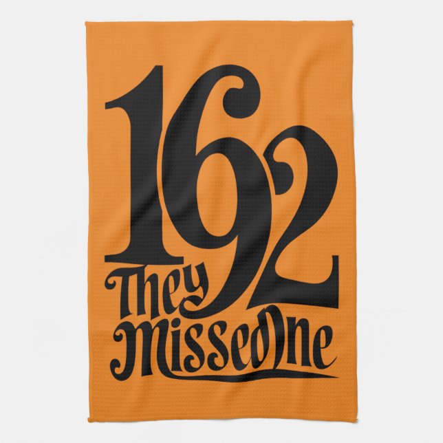 Linge De Cuisine 1692 Ils ont manqué une sorcière Halloween Saison  (Vertical)