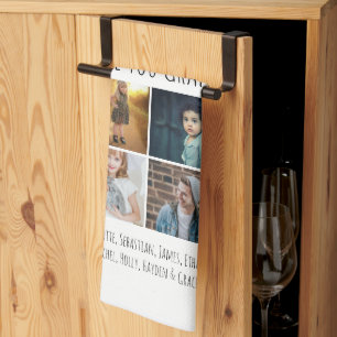 Linge De Cuisine 16 Photo Et Texte Personnalisés