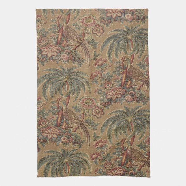 Linge De Cuisine 1815 Vintage Bird Tree Floral Pattern (Vertical)