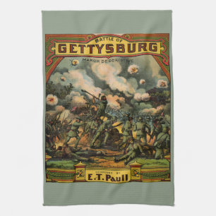 Linge De Cuisine 1917 La bataille de Gettysburg