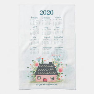 Linge De Cuisine 2020 Memorabilia Kitchen Tea Towel Calendar