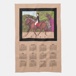 Linge De Cuisine 2024 Calendrier Dressage Cheval équine équitatio