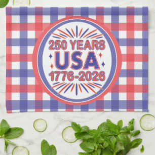 Linge De Cuisine 250 ans USA   Semiquinentenaire 1776-2026