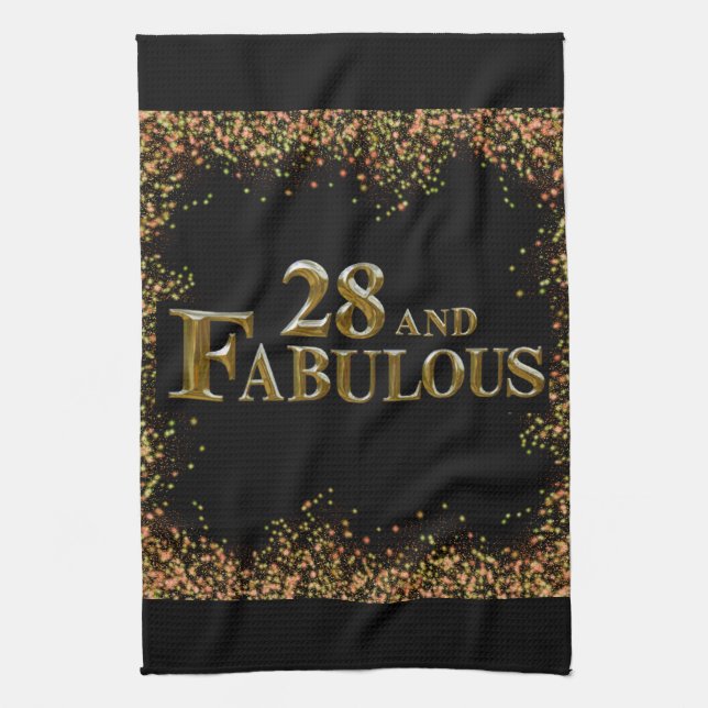 Linge De Cuisine 28e anniversaire  (Vertical)
