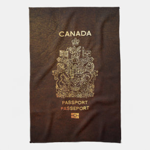 Linge De Cuisine [400] Couverture canadienne du passeport