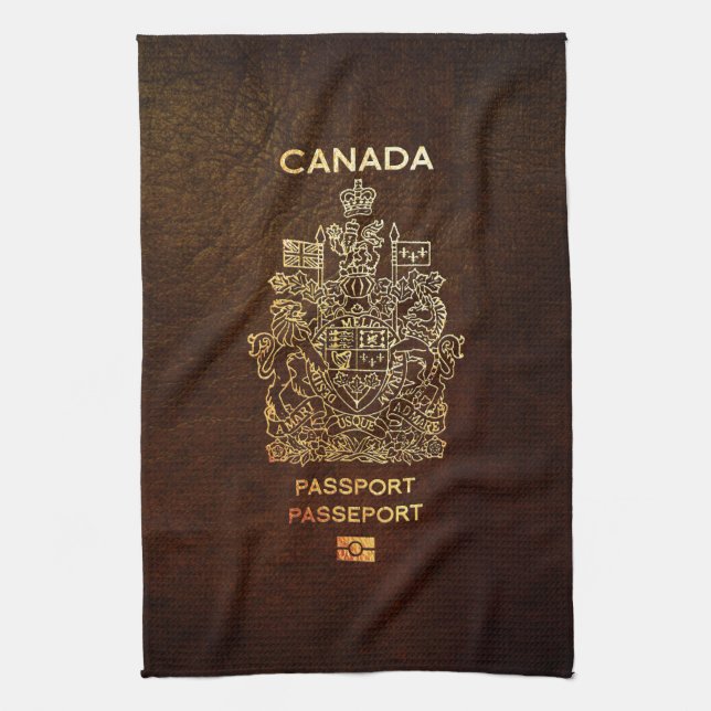 Linge De Cuisine [400] Couverture canadienne du passeport (Vertical)