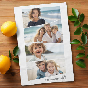 Linge De Cuisine 4 Collage De Photo Inégal - Funky Quadrilatéral Ar